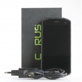 Cyrus CS28 Hipster 5 Smartphone Handy 32GB 13MP FWVGA-Display Dual-SIM Android schwarz (237406)
