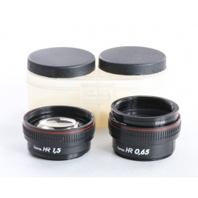 Hama Video Objektiv Close-Up Lens HR - 1,5x und HR-0,65x Nahlinse (238100)