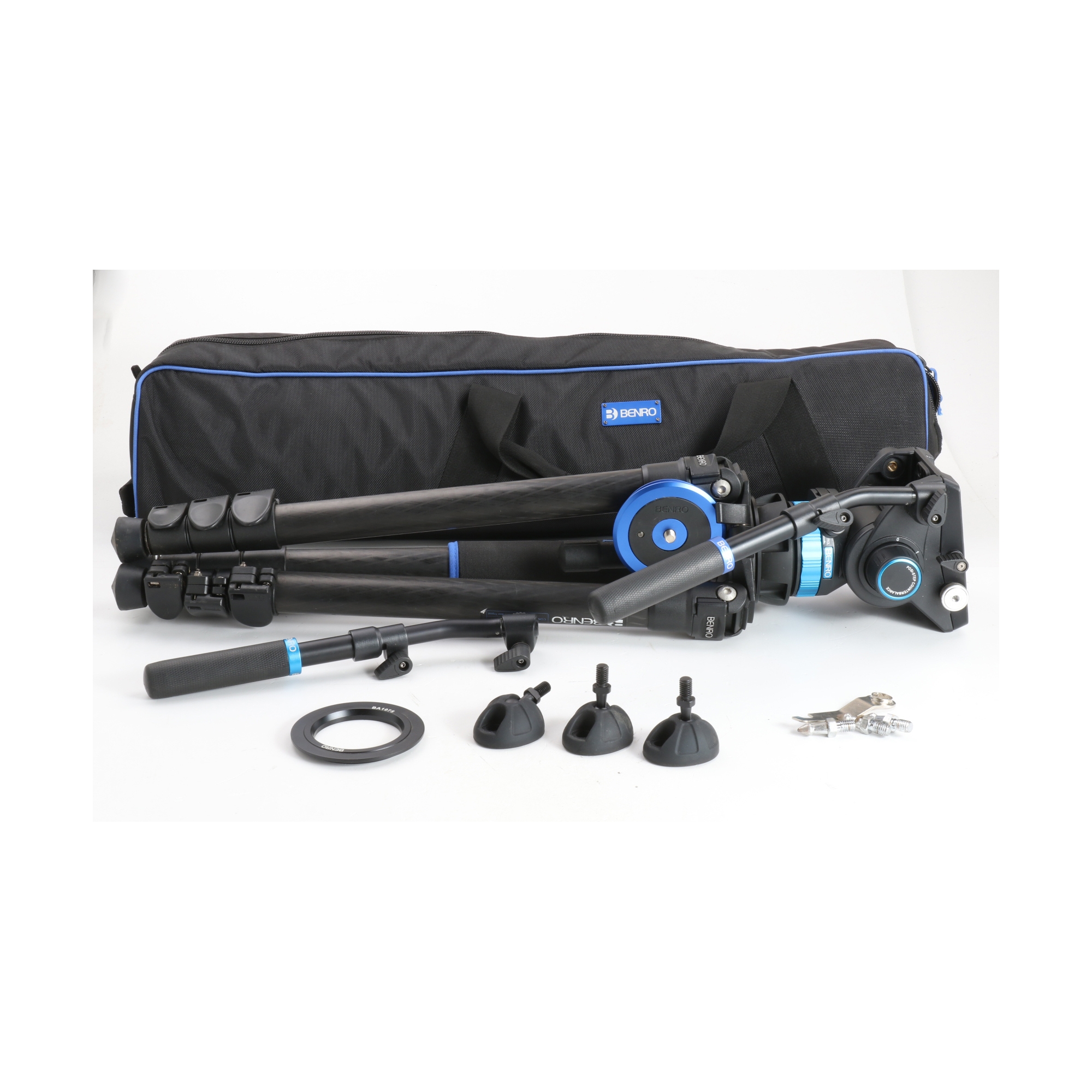 BENRO HH100AV Trépied Vidéo / Photo Capacité 100 Kg Hauteur de Travail 8 cm