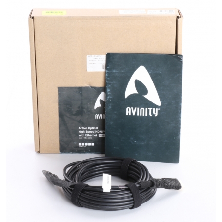 Avinity 00107600 HDMI Anschlusskabel HDMI-Kabel HDMI-Stecker 10m schwarz (239720)