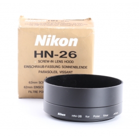 Nikon HN-26 Sonnenblende Lens Hood Geli (aus Metall) (240146)