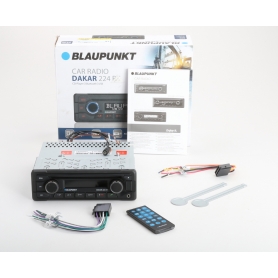 Blaupunkt Dakar 224 BT Autoradio Lenkradfernbedienung Bluetooth Freisprecheinrichtung MP3 USB CD schwarz (240726)