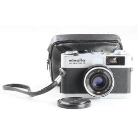 Minolta Hi-Matic G Film Kompaktkamera mit Rokkor 2,8/38 (240756)