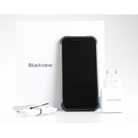 Blackview BV9600E 6,21 Smartphone Handy 128GB 16MP Dual-SIM Bluetooth WLAN Android grau (240724)