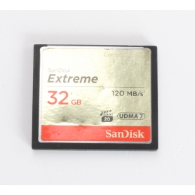 SanDisk Compact-Flash Karte Extreme 32GB 120 MB/s UDMA 7 (241648)