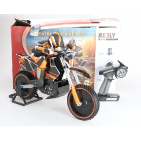 Reely Dirtbike Brushless 1:4 RC Motorrad Bike Elektro RtR 2,4GHz (240432)