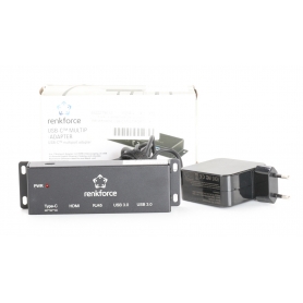 Renkforce RF-3754060 Adapter USB HDMI RJ45 LAN schwarz (241832)