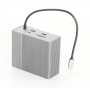 HyperDrive GEN2 Multiport-Hub Adapter Kartenlesegerät SD-Kartenleser UHD-fähig USB-C silber (241841)