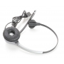Plantronics HW351N/A SupraPlus Telefon-Headset Kopfhörer Noice-Cancelling-Mikrofon schnurgebunden Callcenter silber (242188)