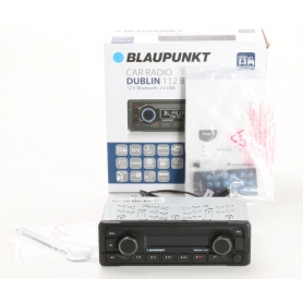 Blaupunkt Dublin 112 BT Autoradio Lenkradfernbedienung Bluetooth-Freisprecheinrichtung MP3 CD schwarz (242379)