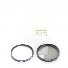 OEM Hama + Sumikon 2x Filter Set: 52 mm LPL Polfilter + UV-Filter E-52 (242472)