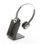 Jabra Pro 930 MS On Ear Stereo-Headset Kopfhörer USB DECT Mikrofon schnurlos schwarz (242748)