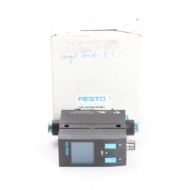 Festo SFAB-10U-HQ6-2SV-M12 Durchfluss-Sensor Betriebsspannung 30V/DC schwarz (242972)