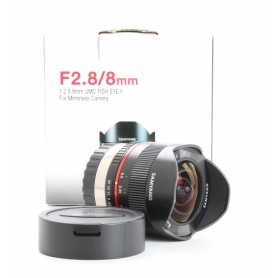 Samyang UMC 2,8/8 Fisheye II Fujifilm X-Mount (243136)