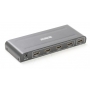 SpeaKa Professional SP-HDS-240 4 Port HDMI-Splitter Umschalter Verteiler Switch UHD-fähig schwarz (244697)