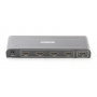 SpeaKa Professional SP-HDS-240 4 Port HDMI-Splitter Umschalter Verteiler Switch UHD-fähig schwarz (244697)