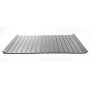 KingCamp kompakter Rolltisch, silber/grau, 107x70x70cm (244702)