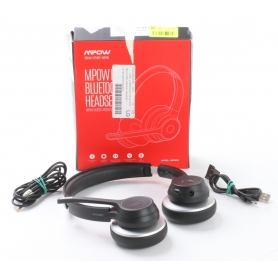 Mipow HC5 On Ear Headset Kopfhörer Bluetooth Stereo schnurlos schwarz (244744)