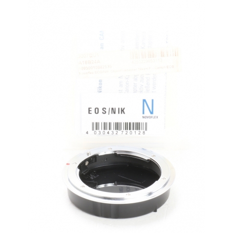 Novoflex Adapter EOS-NIK (Nikon Objektiv auf Canon EOS Kamera) mit AF & Blendensteuerung (245357)