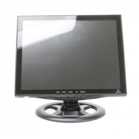 Renkforce 419700 17" LCD Überwachungsmonitor 8ms Reaktionszeit BNC Video VGA HDMI schwarz (247724)