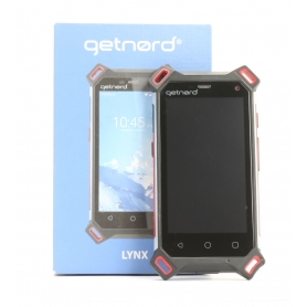 Getnord Lynx 4,7 Smartphone Handy 16GB 8MP Dual-SIM LTE Android schwarz rot (247756)