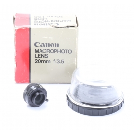 Canon 3,5/20 Lupenobjektiv M20+Ada. FD (247604)
