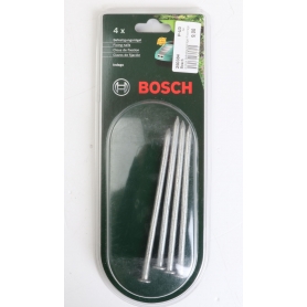 Bosch 4 Stück Befestigungsnägel Fixiernägel für Mähroboter Indego Ladestation (C64) (250384)