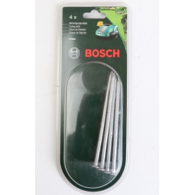 Bosch 4 Stück Befestigungsnägel Fixiernägel für Mähroboter Indego Ladestation (C64) (250387)