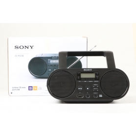 Sony ZS-PS55B Digitalradio CD-Player Boombox DAB+ UKW USB schwarz (251645)