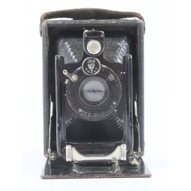 Schlesicky Ströhlein Mittelformat Vintage Kamera mit Radionar 13,5 cm Anastigmat (251399)