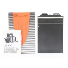 Linhof Doppelkassette 9x12 Doppelplanfilm Double Plate and Cutfilm Holder (251673)
