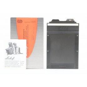 Linhof Doppelkassette 9x12 Doppelplanfilm Double Plate and Cutfilm Holder (251676)