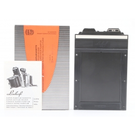 Linhof Doppelkassette 9x12 Doppelplanfilm Double Plate and Cutfilm Holder (251678)