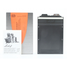 Linhof Doppelkassette 9x12 Doppelplanfilm Double Plate and Cutfilm Holder (251683)