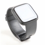 FitBit Versa Smartwatch Fitness-Uhr Sportuhr Uni Pulszähler Schrittezähler schwarz grau (252412)