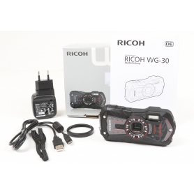 Ricoh WG-30 Ebony Black (252605)