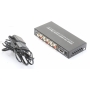 SpeaKa Professional SP-AE-H/6K HDMI Audio Extraktor Toslink 1920x1080p schwarz (253297)