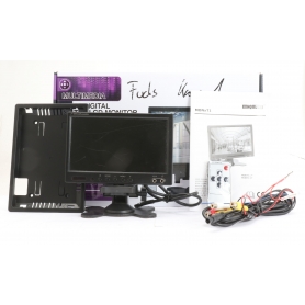 Velleman 7" HOCHAUFLÖSENDER DIGITALER TFT-LCD MONITOR MIT FERNBEDIENUNG - 16:9 / 4:3 (253366)