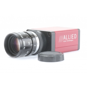 Allied Vision Marlin F-145B2 IRF Kamera Camera Industrie mit Pentax 1,4/25 Lens (253034)