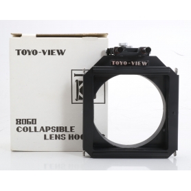 Toyo-VIEW Objektivschirm Nr. 8060 HVG Compendium zusammenklappbare Objektivhaube für 4x5 8x10 (254084)