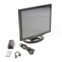 Renkforce 419700 17" LCD Überwachungsmonitor 8ms Reaktionszeit BNC Video VGA HDMI schwarz (255471)
