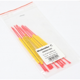 Weidmüller CLI R 02-3 GE/SW M Kennzeichnungsring Aufdruck M Außendurchmesser-Bereich 1.3 bis 3 mm 0560001662 (256053)