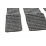 Carbest 516003 Wohnraum-Teppich Innenraum Autoteppich für Citroen Vanster mit Schienen anthrazit (256083)
