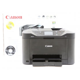 Canon MAXIFY MB5150 Tintenstrahl-Multifunktionsgerät A4 Drucker Scanner Kopierer Fax LAN WLAN Duplex ADF schwarz (256484)