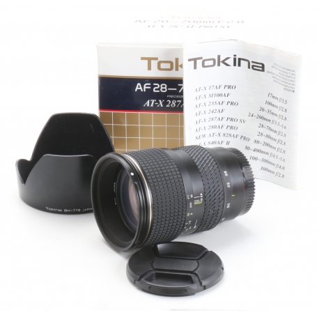 Tokina AT-X 2,8/28-70 Pro SV 287 für Sony A-Mount (256951)