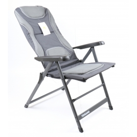 Trigano Premium Sessel Campingstuhl Gartenstuhl Outdoor verstellbar graphite (257594)