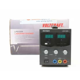Voltcraft LPS1305 Labornetzgerät einstellbar linear geregelt 230V/AC schwarz (257620)