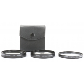 Dörr Filter Set 58 mm: Close-Up +8, UV Filter und CPL Polfilter (256672)