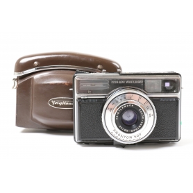 Zeiss Ikon Voigtländer Vitessa 500 AE electronic mit Prontor 500 2,8/42 Objektiv und braune Tasche (258014)