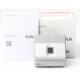 Gira Keyless In Fingerprint-Leseeinheit Fingerabdruck-Lesegerät TX_44 alu (258391)